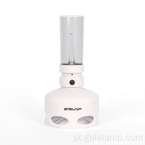 Lâmpada de querosene LED sem chama USB moderna